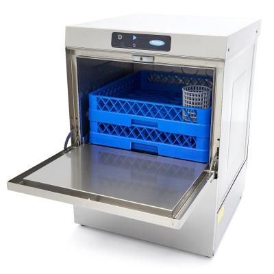 Podstavná myčka nádobí - 50 x 50 cm - s odtokem, oplachovačem a mýdlovým čerpadlem - digitální displej - 230V | MAXIMA 09211006