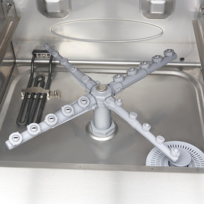 Maxima Podstavná myčka nádobí - 50 x 50 cm - s čerpadlem na oplachování - digitální displej - 230V |  09211004