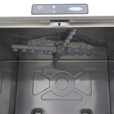 Maxima Podstavná myčka nádobí - 50 x 50 cm - s odtokem, oplachovačem a mýdlovým čerpadlem - digitální displej - 230V |  09211006