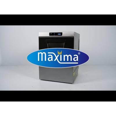 MAXIMA 09211006 | Podstavná myčka nádobí - 50 x 50 cm - s odtokem, oplachovačem a mýdlovým čerpadlem - digitální displej
