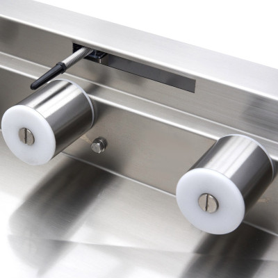 Maxima Nerezový rovný válečkový stůl - pro TUNELOVÁ MYČKA s automatickým posunem myčky nádobí |  09240121