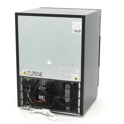 Lednice - 200 l - 3 nastavitelné police - černá | MAXIMA 09405002