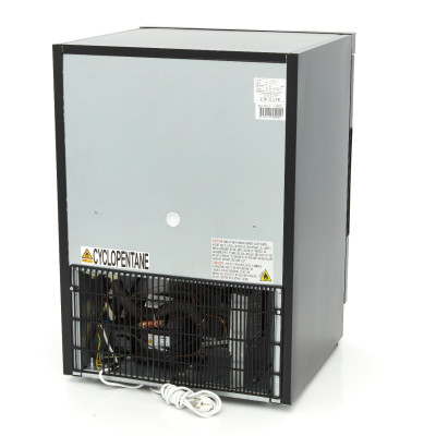 Maxima Mrazící skříň - 200 l - 2 pevné police - černá |  09405003