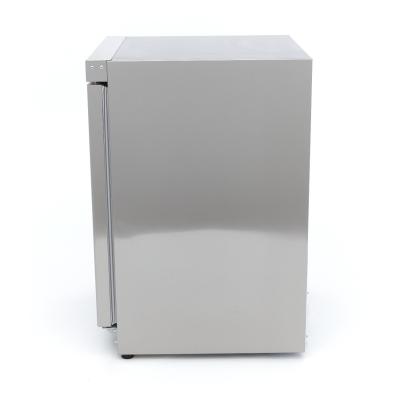 Lednice - 200 l - 3 nastavitelné police - nerezová ocel | MAXIMA 09405004