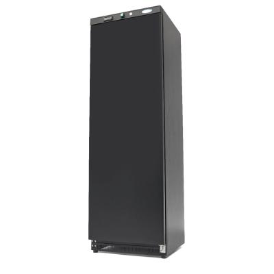 Lednice - 400 l - 4 nastavitelné police - černá | MAXIMA 09405014