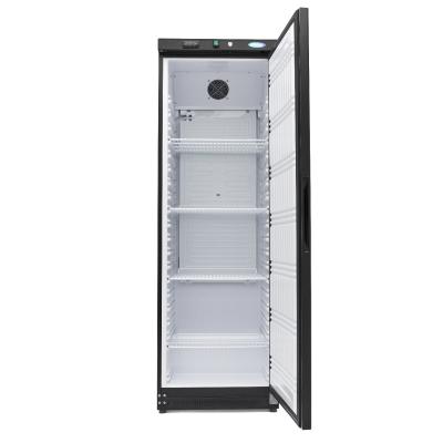 Lednice - 400 l - 4 nastavitelné police - černá | MAXIMA 09405014