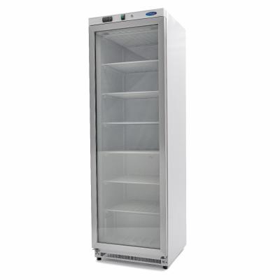 MAXIMA 09405019 | Mraznička - 400 l - bílá - se skleněnými dveřmi