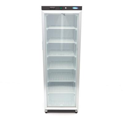 MAXIMA 09405021 | Mraznička - 400 l - černá - se skleněnými dveřmi