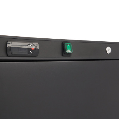 Maxima Lednice - 600 l - 4 nastavitelné police - černá |  09405026