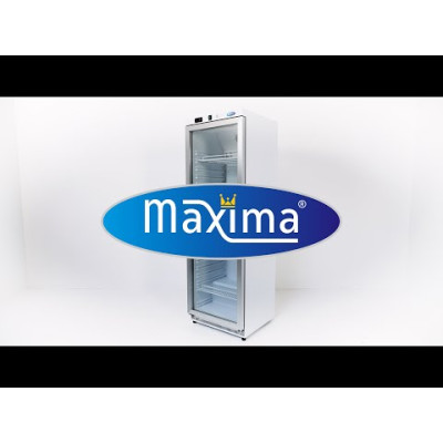 Maxima Lednice - 600 l - 4 nastavitelné police - nerezová ocel |  09405028