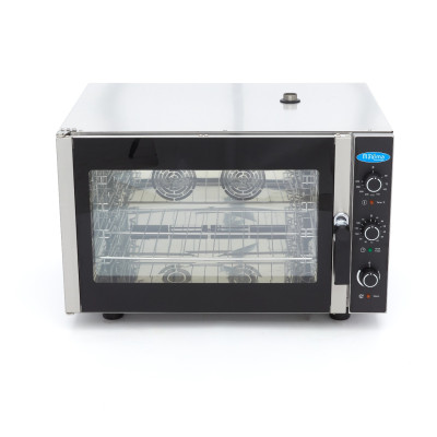 Maxima Kombinovaná parní Trouba - vhodná pro 4 Zásobníky (1/1 GN / 60 x 40 cm) - Analogová - 400V |  08500205