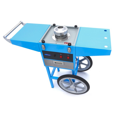 Maxima Strojek na cukrovou vatu - Ø 52 cm - modrý - s košíkem |  09506003