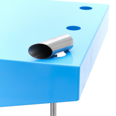 Maxima Strojek na cukrovou vatu - Ø 52 cm - modrý - s košíkem |  09506003