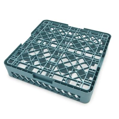 Stojan na skleněné talíře do myčky nádobí - 50 x 50 cm - 16 přihrádek | MAXIMA 09507106