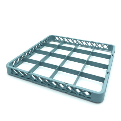 Maxima Rozšiřující skleněný stojan do myčky nádobí - 50 x 50cm - 16 přihrádek |  09507107