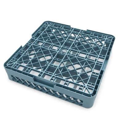 Stojan na skleněné talíře do myčky nádobí - 50 x 50 cm - 20 přihrádek | MAXIMA 09507108