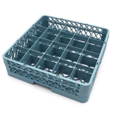 Rozšiřující skleněný stojan do myčky nádobí - 50 x 50cm - 20 přihrádek | MAXIMA 09507109