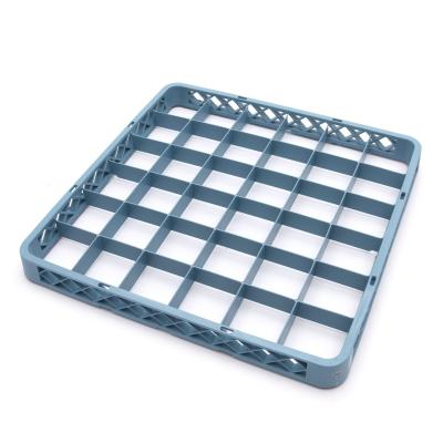 Rozšiřující skleněný stojan do myčky nádobí - 50 x 50cm - 36 přihrádek | MAXIMA 09507113