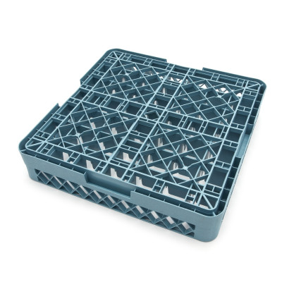 Maxima Stojan na skleněné talíře do myčky nádobí - 50 x 50 cm - 49 přihrádek |  09507114