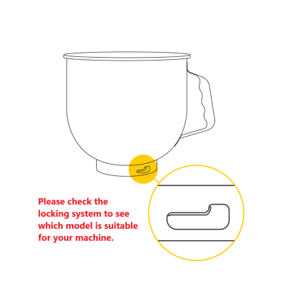 Maxima Planetární mixér 7L - Nerezová míchací mísa - model 2 |  09302626