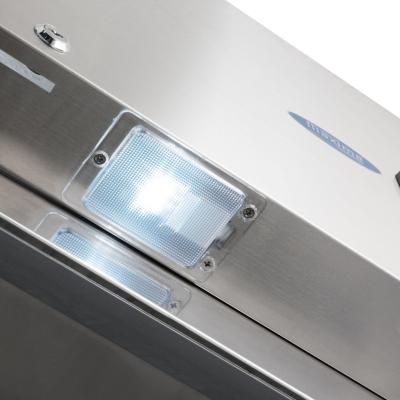 Lednice na ryby - 600 l - 7 nádob (60 x 40 cm) - na kolečkách - nerezová ocel | MAXIMA 09400002