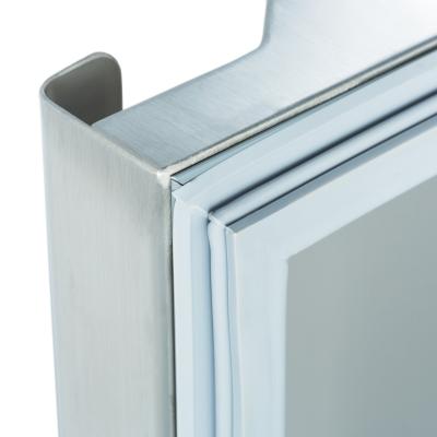 Lednice - 700 l - 3 nastavitelných polic (2/1 GN) - na kolečkách - nerezová ocel | MAXIMA 09400030