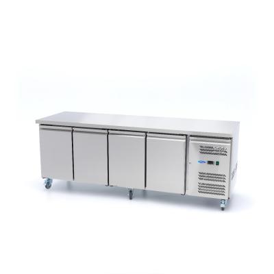 Pultový CHLADÍCÍ STŮL - 223 cm - 4 dveře | MAXIMA 09400408