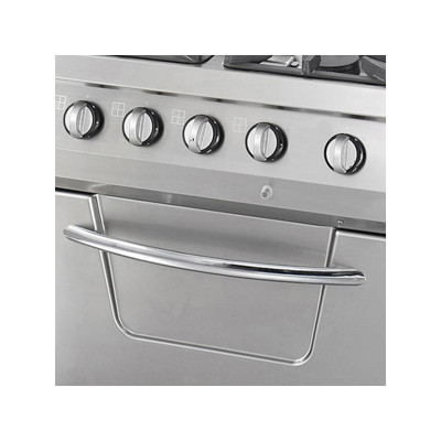 Maxima Heavy Duty sporák - 4 hořáky - dvojitá jednotka - hloubka 70 cm - 37 kW - plyn včetně trouby |  09396113