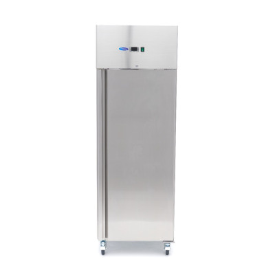 Maxima Lednice - 600 l - 3 nastavitelné police (2/1 GN) - nerezová ocel - na kolečkách |  09400003