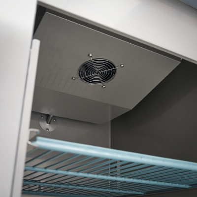 Maxima Lednice - 600 l - 3 nastavitelné police (2/1 GN) - nerezová ocel - na kolečkách |  09400003