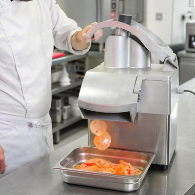 Elektrický kráječ na zeleninu, s elektronickým grafickým panelem řady CA-31, 400 V, Sammic, 400V/550W, 389x405x(H)544mm