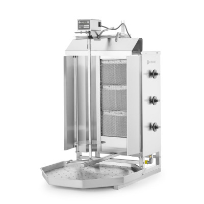 Plynový gril na kebab, HENDI, Profi Line, 9,75kW, 470x550x(H)960mm | 143087