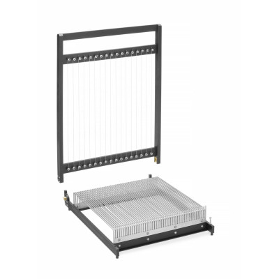 Jednoduchá cukrářská kytara, HENDI, Černá, 636x441x(H)109mm | 195789