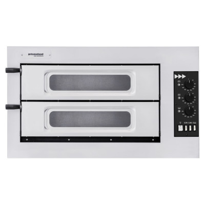 Pec na pizzu Basic 2/50 vetro, Prismafood, 400V/6000W, 915x621x(H)527mm | 1F010036