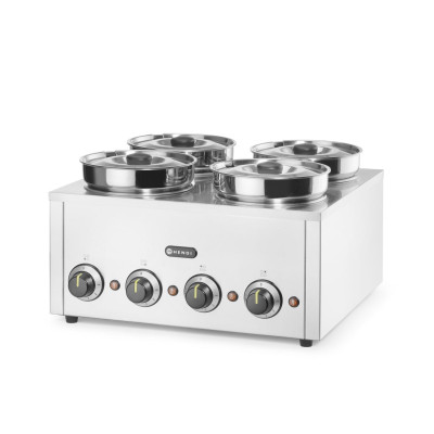 Termosystém 4, HENDI, 16L, 220-240V/800W, 506x509x(H)298mm | 201466