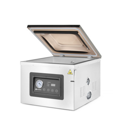 Vakuovací komora Profi Line 410, HENDI, Profi Line, těsnicí lišta 410 mm, 230V/1100W, 510x625x(H)455mm | 201442