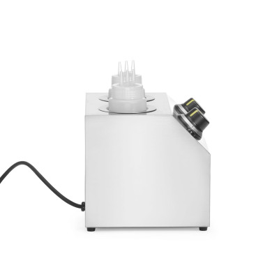 Ohřívač omáček dvojitý, HENDI, 1,3L, 220-240V/400W, 270x223x(H)282mm | 201725