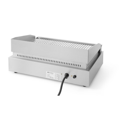 Mřížka žebrovaná, HENDI, Profi Line, zcela žebrované, 230V/2400W, 527x404x(H)233mm | 203170