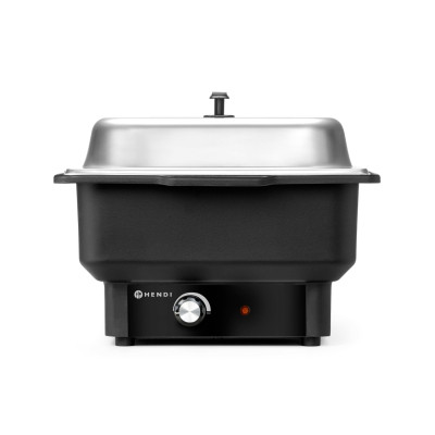 Chafing dish elektrický Tellano, HENDI, Kitchen Line, GN 1/1, 9L, 220-240V/900W, 575x349x(H)278mm | 204825