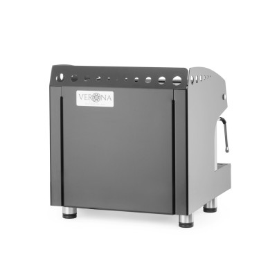 Kompaktní automatický kávovar Julia, 2-skupinový, HENDI, Černá, 230V/2700W, 475x563x(H)530mm | 207499