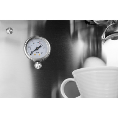 Kávovar Romeo Easy 1 pákový, poloautomatický, černý, HENDI, 230V/1800W, 375x530x(H)485mm | 207598