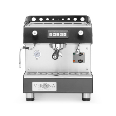 Automatický 1-skupinový kávovar Romeo, HENDI, Kávovar VERONA ROMEO, 1pákový - automatický, 230V/1800W, 375x530x(H)485mm | 207642