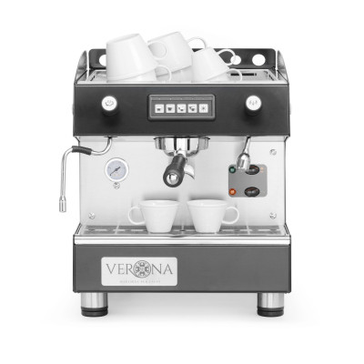 Automatický 1-skupinový kávovar Romeo, HENDI, Kávovar VERONA ROMEO, 1pákový - automatický, 230V/1800W, 375x530x(H)485mm | 207642