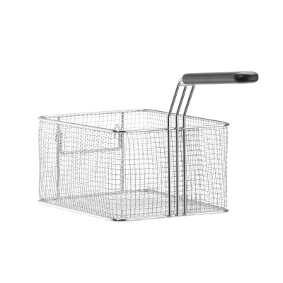 Hluboká fritéza XL s vypouštěcím kohoutkem, HENDI, Profi Line, 10L, 400V/6600W, 300x585x(H)377mm | 209424