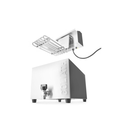 Fritéza XL s vypouštěcím kohoutem HENDI GOLIATH, HENDI, 10L, 400V/10200W, 300x585x(H)392mm | 209431