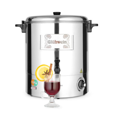 Ohřívač horkých nápojů, HENDI, 28L, 230V/2200W, 500x500x(H)488mm | 209905