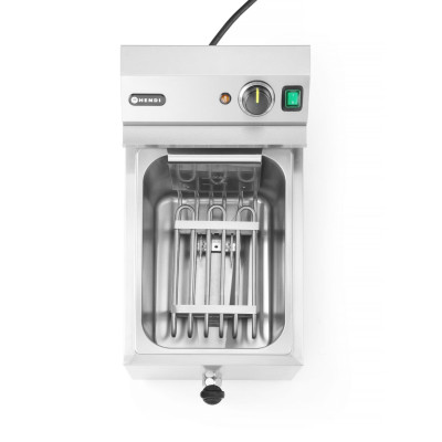 Fritéza XL s vypouštěcím kohoutem HENDI GOLIATH, HENDI, 10L, 400V/10200W, 300x585x(H)392mm | 209431