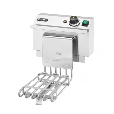 Fritéza XL s vypouštěcím kohoutem HENDI GOLIATH, HENDI, 10L, 400V/10200W, 300x585x(H)392mm | 209431