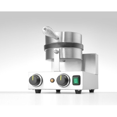 Kulatý vaflovač na belgické vafle, HENDI, 230V/1000W, 250x491x(H)285mm | 212172