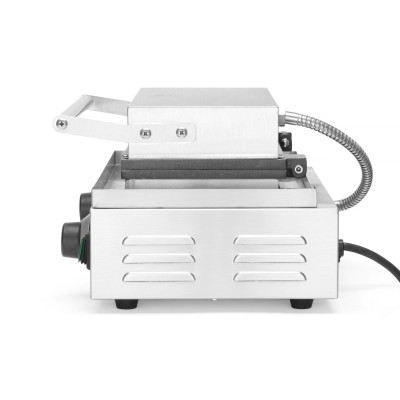 Vaflovač na kukuřičné psíky, HENDI, 230V/1550W, 390x378x(H)229mm | 212189